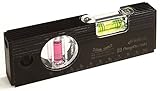 新潟精機 超磁力アルミレベル 快段目盛付 150mm MAL-150BKD