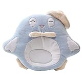 出産祝い ベビー用品 新生児 赤ちゃん用の枕 枕頭の形が良くなる 定番のドーナツ枕 ベビーまくら 枕 快適 抗菌 柔らか 眠るに優れる　ペンギンカートン　可愛い