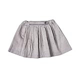 ナオミイトウ NAOMI ITO タックスカート ダークグレー 80cm 80034