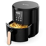 ノンフライヤー KITCHER 電気フライヤー 油なし 3L タッチパネル タイマー機能 温度調整 PSE認証済 過熱保護 ヘルシーな食生活