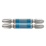ベッセル(VESSEL) 両頭 剛彩ビット +3×65 2本 GS143065