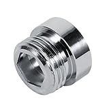 gloglow 1個22 mm 24 mm g1 /2蛇口アダプタキッチン銅水清浄機アダプタメスホース標準オスねじ式エアレーターアダプタアクセサリー4サイズ #3 22mm to 20mm GLOGL