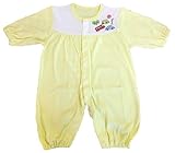 30%OFF！！自動車ブーブー☆2ウェイドレスオール☆クリーム