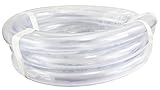 Duda Energy LPpvc100-025ft 25' x 1 ID Low Pressure Clear Flexible PVC Tubing Heavy Duty UV Chemical 