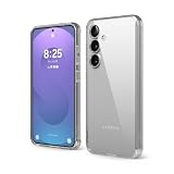 【elago】 Galaxy S25 対応 ケース 耐衝撃 クリア スマホケース カメラ レンズ 保護 透明 カバー クリアケース [ GalaxyS25 サムスン ギャラクシーS25 SC-51F 対応 ] HYBRID CASE クリア