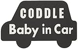 田島テクニカ Baby in Car CODDLEKIDS マグネットタイプ ブラック