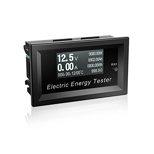 デジタル電圧電流計 Dc 電流 電圧 電力 抵抗 温度 通電時間表示 0 150v 0 a 車 船バッテリーチェッカー 過電流過電圧提示 アンペアメーター電圧計 Coowoo Usb Qc の最安値と通販店 購入可 サープラ