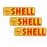 Amazon レーシングステッカー Shell Bar 人気 ステッカー シール デカール オシャレ 車 バイク アメリカン雑貨 アメリカ雑貨 ステッカー デカール 車 バイク