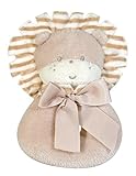 Stephan Baby Gift-Boxed Velvety Plush Ring Rattle, Larry The Lion by Stephan Baby [並行輸入品]
