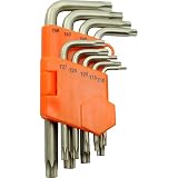 Dynamic Tools D043205 T10 to T50 Torx Hex Key Set (9 Piece) by Dynamic Tools