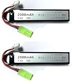 Doublepow(2パック)7.4V 30c 2000mah 2sバッテリーリモコンカー製品バッテリーRC自動車RCトラックRCヘリコプターFPVドローンなどです
