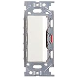 スガツネ工業 埋込シングルスイッチ ピュアホワイト PXP-J-NKW01008-PW