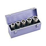 TONE インパクト用超ロングソケットセット 差込角19mm 内容5点 NV605LL