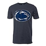 NCAA Penn State Nittany Lionsヴィンテージシアー半袖Tシャツ, Large , Dark Heather