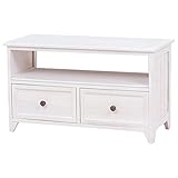 家具 便利 おしゃれ テレビ台（アンティークホワイト） 101494800