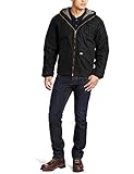 Dickies Men's Big-Tall Sanded Sherpa Lined Hooded Jacket Black 2X [並行輸入品]