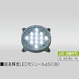 超高輝度LEDモジュールφ50白