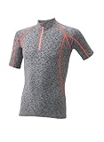 HUMMER クールコンプレッション半袖ZIP 春夏用 9026-15 07 グレー L