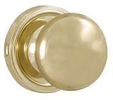 Weslock 00605I3--0020 Impresa Knob, Polished Brass by Weslock
