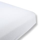 SwaddleDesigns Cotton Crib Sheet, Made in USA, Premium Cotton Flannel, Pastel Pink Polka Dots [並行輸入品