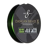 メジャークラフト PEライン 弾丸ブレイドクロス DBX8-150/0.6GR