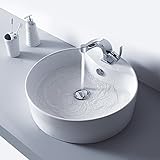 4点セット 洗面ボール　手洗器 LYRA 置型 陶磁器 洗面ボウル ＋ ポップアップ排水栓 ＋テール管 ＋ 選べる排水管　S字床排水管 または ボトルトラップ壁排水管セット 洗面器 手洗い器 洗面台 