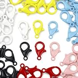 カニカン パーツ 12mm ストラップ メガネチェーン マスクチャーム ハンドメイド アクセサリー 金具 6色60個セット