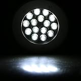 Lixada 15W LED 埋め込み式 グラウンドライト スポットライト IP67防水対応 ガーデンライト 玄関先 屋外照明 太陽光充電 遊歩道 AC 85-265V