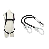 3M 新規格適合 フルハーネス安全帯 伸縮式ツインランヤードセット プロテクタ Mサイズ