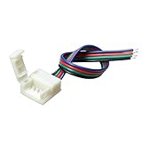 ILS - 10mm Width pieceB 4 Pin Wire Connector for Waterproof RGB LED Strip