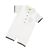 (アルマーニベビー) ARMANI BABY ベビー服 半袖ショートオール CKK12WHT 9Mサイズ [並行輸入品]