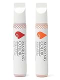 MASKING COLOR マスキングカラー ペンタイプ Sサイズ 38ml 透明《ピロールレッド（TR100）1本 パーマネントオレンジ（TR201）1本》