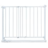 Summer Infant Step to Secure Metal Walk-Thru Gate, White by Summer Infant