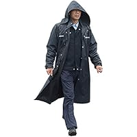 Anytop レインコート レインスーツ レインポンチョ レインアイテム 厚手生地 雨具 男女兼用 釣り/通学/通勤などに対応 完全防水PVCポンチョ 梅雨対策
