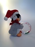 6 " Plush Penguin Rattle