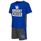 Kentucky Wildcats UK幼児用Tシャツと短パン2個セット