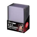 ウルトラプロ トップローダー ホルダー 黒枠 (BLACK) BOX (25枚入り)