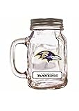 Duckhouse 16オンスMason Jar – Baltimore Ravensボルチモア・レイブンズdhfbbalmj