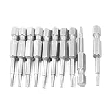 uxcell　T10　電気トルクスドライバービット　10個入り