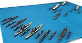 フジミ模型 1/3000 集める軍艦シリーズ No.16 南太平洋海戦セット (翔鶴/瑞鶴/瑞鳳/彩色済み艦載機付き)プラモデル 軍艦16