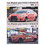 ホビーデザイン 1/24 三菱 ランサー エボリューション X ワイドボディ ディティールアップセット フジミ HD03-0539