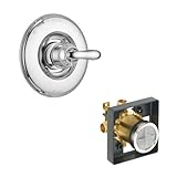 デルタDelta kvodli-t14094-ch Lindenバルブのみキットpressure-balance単一機能カートリッジ、クロムクロム