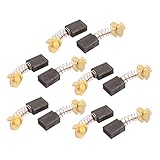 uxcell カーボンブラシ 電動工具 電動ハンマードリルモーター用 40 x 16 x 12 x 7mm 5ぺア入