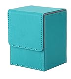 Venssu デッキケース トレカケース 縦入れ マグネット PU レザー 100枚 スリーブ対応 「 遊戯王 ポケモン デュエマ 各種 カ