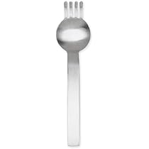 スガキヤ　スプーン ラーメンスプーン 1本［ラーメンフォーク 先割れスプーン 介護スプーン