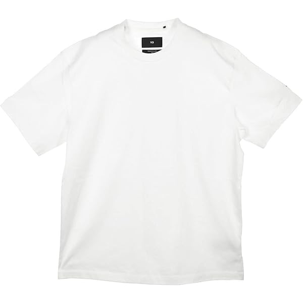 Amazon | Y-3 (ワイスリー) クルーネック半袖Tシャツ メンズ RELAXED