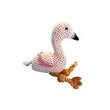 Zubels Lil Dimples Flamingo Rattle