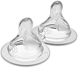 Mam Nipples Fast Flow, 4+Months, 2 x 2-pack (4 nipples total) by MAM [並行輸入品]