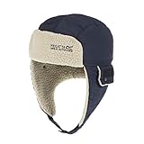 (レガッタ) Regatta キッズ・子供用 Ocean トラッパーハット ボンバーハット パイロットキャップ 帽子 冬 防寒 (7-10歳) (ネイビー)