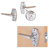 ホームレバー/ドアノブ 【ニッケル色】 B/S60mm 箱入仕様 HL-4N 川口技研